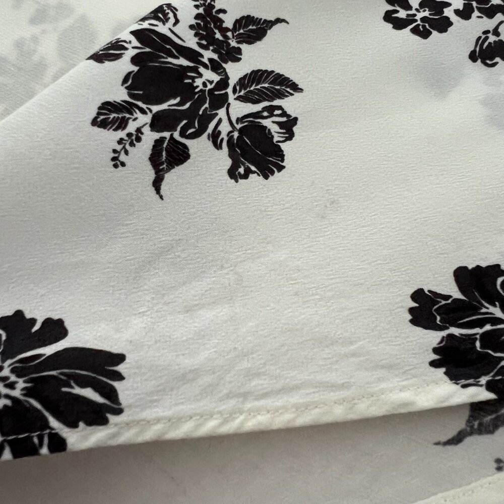 House of Harlow 1960 Black & White Floral Maxi Skirt - Picture 9 of 12